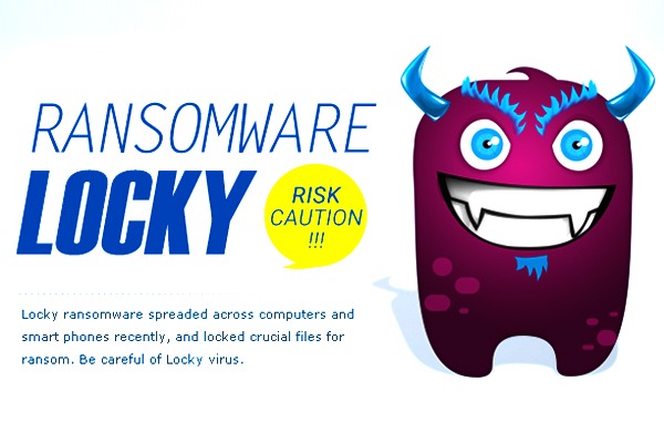 Ransomware lucky virus